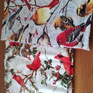 Bird Fabric Pack. Cardinals-44"X49" Multi-bird-48"X46"